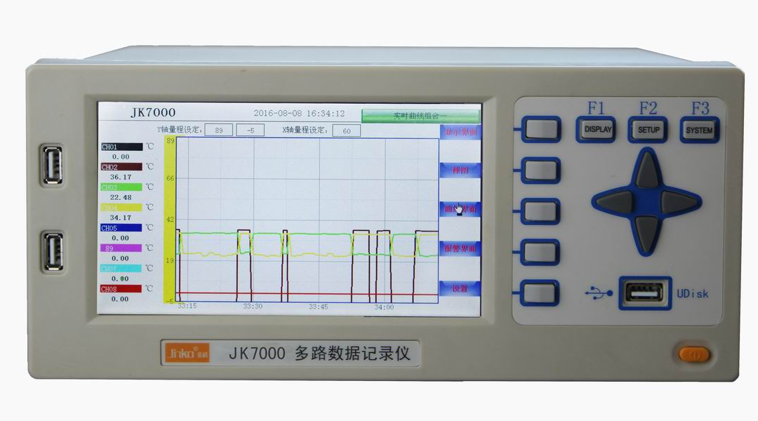 JK7000多通道數據記錄儀